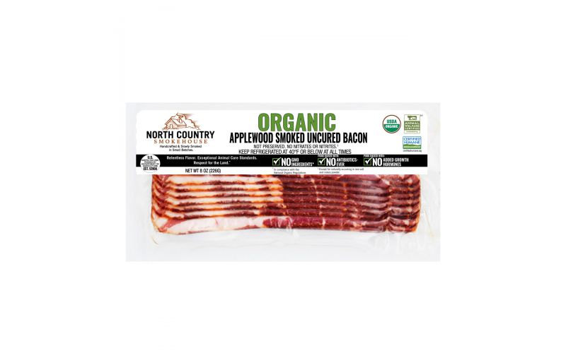 Organic Smoked Sliced Bacon