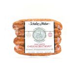 Cheddar Bratwurst Cooked