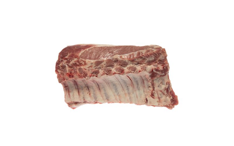Chop Ready 10 Bone Iberian Duroc Pork Rack
