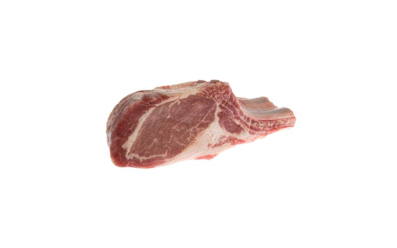Chop Ready 10 Bone Iberian Duroc Pork Rack