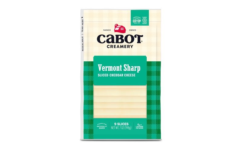 Sharp White Sliced Cheddar