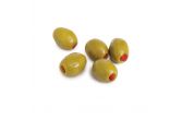 Divina Green Olives Stuffed with Red Pepper